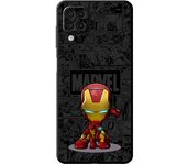 Comics Marvel SpiderMan Deadpool Case For Samsung Galaxy A73 5G A72 A71 4G A53 A70 A32 A24 A23 A22 A21s Black Tpu Phone Cover