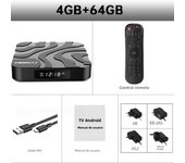 T95 MAX Android 12.0 TV Box H618 Quadcore CPU 8K Decoding 2.4G+5G WIFI & BT5.0
