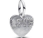 Charm Pandora Colgante Grabable Corazón Amor