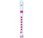 Flauta Nuvo Recorder+ Digitación Alemana N-320RDBWPKG Blanca/Rosa