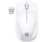 Ratón Inalámbrico HP 220/ Hasta 1600 DPI/ Blanco Nieve