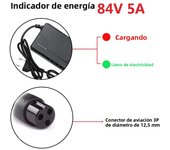 36V/48V/60V/72V 5A/2A Charger Li-ion Battery Electric Bike Charger 42V/54.6V/67.2V/84V 5A /2A Electric Scooter E-Bike Charger