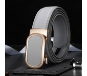 3.5CM multicolor Men Belts Automatic Buckle Belt Genune Leather High Quality Belts For Men Leather Strap Casual Buises for Jeans