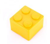 Building Blocks Storage Box Desktop Makeup Cosmetic Box Space Saving Office Storage Box for Jewelry Sundries Pen