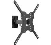 AISENS Soporte ECO giratorio, inclinable para monitor/TV 30kg (2 Pivotes) de 32-55, Negro