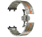For Amazfit T-REX 3 Smart Watch Strap Metal Stainless Steel Adjustable Band Bracelet Luxurious Belt For Huami Amazfit t rex 3