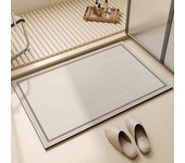Bathroom Mat Rug Bath Mat Water Absorbent Non-Slip Quick Dry Bath Mats for Bathtub Shower Room Ideal Supplies Home Decor