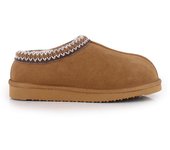 Blogger CROACIA Zuecos para mujer camel en ante 84413
