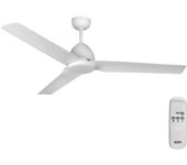 VENTILADOR DE TECHO MODELO JAVA BLANCO POTENCIA: 60W ASPAS: Ø130cm CON MANDO A DISTANCIA EDM