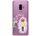 Funda original compatible con Samsung Galaxy S9 Plus - Rick y Morty Rayo