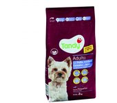 Alimento para perros adultos de razas Tandy - 2 kg, comida seca para perros N /