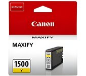 Cartucho de Tinta Amarillo Canon PGI-1500 Original para Impresoras Maxify MB