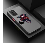 Marvel Spiderman For OPPO A98 A96 A94 A93 A78 A77S A76 A74 A73 A72 A57E S A56S Frosted Translucent Phone Case