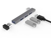 USB C HUB 3.0 Type C 3.1 4 Port Multi USB Splitter OTG Adapter For Xiaomi Lenovo Macbook Pro 13 15 Air Pro Computer Accessories