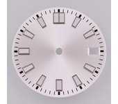 28.5mm Black/White/Brown/Dark blue/Blue/Green Watch Dial Green luminous Fit NH35 NH36 Movement 3 o 'clock 3.8 o 'clock 4o 'clock