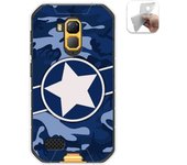 Tumundosmartphone Funda Gel Tpu para Ulefone Armor X7 / X7 Pro diseño Camuflaje 03 Dibujos