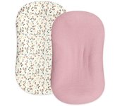 Cuna de bebé de hilo de algodón, muselina, útero biónico, antipresión, extraíble y lavable, agradable para la piel, cama mediana, cuna para bebé