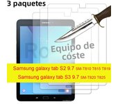 3PCS Glass screen protector for Samsung galaxy tab S9 S8 S7 FE Plus Ultra S6 lite S5E S4 S3 S2 S A9 A8 A7 A6 A 8.0 tablet film