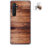 Tumundosmartphone Funda Gel TPU Xiaomi Mi Note 10 Lite Personalizada Madera 02