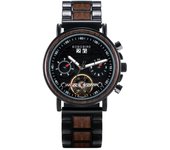 BOBO BIRD Couple Automatic Watches Wooden Stainless Steel Business Sport Mechanical Watch for Man Dropshipping Personal Custom