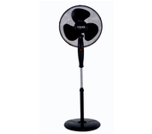 SPARK- VENTILADOR DE PIE DE 16". POTENCIA: 45W. VOLTAJE: 220V-50HZ. CONTROL DE 3 VELOCIDADES Y OSCILACIÓN. 3 ASPAS RECUBIERTOS. SOPORTE FUERTE Y ESTABLE. ALTURA AJUSTABLE.