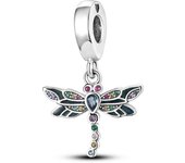 Animal Collection Silver Plated French Bulldog Cat Butterfly Ladybug Charms Beads fit Original Bracelet Jewelry Making