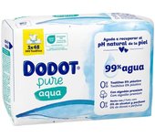 Dodot Toallitas Aqua Plastic Free 3x48 (144 uds) ✅ Entrega 24/72h