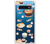 Funda original compatible con Samsung Galaxy S10 Plus - Patron comida asiatica