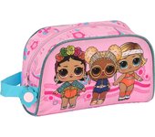 SAFTA  Neceser Adaptable a Carro lol surprise! "glow girl" - Neceser Espacioso, Duradero y Elegante, ideal para Accesorios Personales - Neceser Diseño Único y Licencia Oficial by SAFTA - Neceser Material Resistente y Duradero