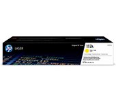 HP - Cartucho de tóner Original Laser 117A amarillo W2072A
