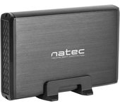 NATEC NKZ-0448 caja para disco duro externo Caja de disco duro (HDD) Negro 3.5"