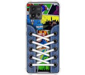 Funda Silicona Antigolpes para Motorola Moto G72 4G diseño Zapatillas 14 Dibujos