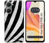 Tumundosmartphone Funda Silicona para Vivo Y03 / Y28s 5G diseño Animal 02 Dibujos