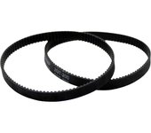 Correa Dentada GT2 6mm Cerrada 200mm - Neopreno Reforzado con Fibra de Vidrio