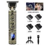 T9 LCD Electric Hair Clipper Oil Shaving Head Electric Pusher Carving Electric Shaver Rechargeble Hair Trimmer for Men Care