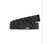 Cinturón Vans 'Deppster II Web' Cuadros Negro Gris