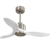 Ventilador de techo Reversible Termostato Wifi Motor DC Techos Inclinados Mando a Distancia Hypersilence Memoria