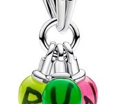 PANDORA Charm, cuentas para pulsera, charm de plata de ley S925, regalo de joyería para mujer