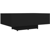 vidaXL Mesa de centro madera contrachapada 85x55x31 cm Blanco, Negro, Roble Sonoma Mesita de Salón o Comedor o Auxiliar Mesa de Café Meuble Salón