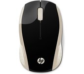 Ratón Inalámbrico HP 200 Dorado - 2 Teclas - Sensor óptico 1000dpi