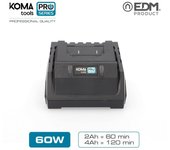Cargador Bateria 60W Koma Tools Pro Series Battery - Carga Rápida