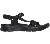 Sandalias Skechers en negro goga mujer 141451
