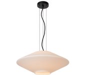 Lucide TREVOR - Lámpara colgante - Ø 50 cm - 1xE27 - Ópalo