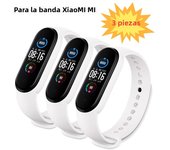 3Pcs Watchband For Mi Band 7 6 5 4 3 Bracelet Xiaomi Mi Band Strap Silicone Sport Replacement Wristband Smartwatch Accessories