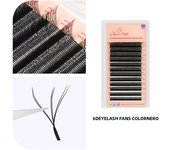 GLAMLASH 3D4D5D6D7D8D W Eyelash C/D/L/LU/M Premade Volume Fans Brown Lash Extensions Natural Soft