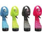 PLUSHOME Ventilador Con Pulverizador de Agua/Hielo Mini Portátil  Refrescante Alivio Instantáneo