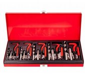 KIT REPARACION DE ROSCA HELICOIL M5, M6, M8, M10 M12 131 PIEZAS REPARADOR