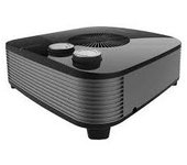 ReadyWarm 2050 Max Horizon Black Termoventilador con 2000 W y 3 modos de funcionamiento termostato regulable 20m2