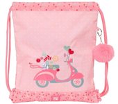 SAFTA  SACO PLANO RECICLADO MOOS PASSION MOOS PASSION 1x35x40 Cms.