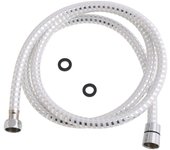 SANCO STORE - ORYX Flexo Ducha PVC Blanco/Plata 1,50 metros
